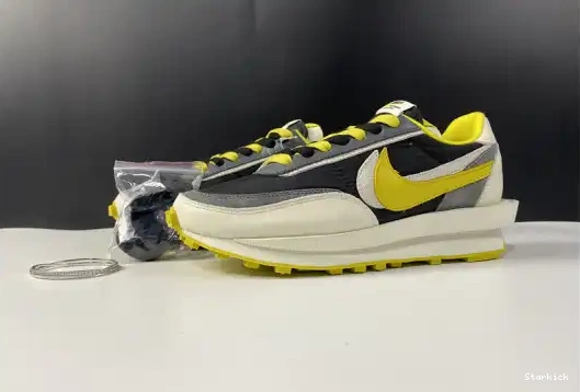 Nike Waffle Bright sacai Black Undercover DJ4877-001 Citron LD 0611